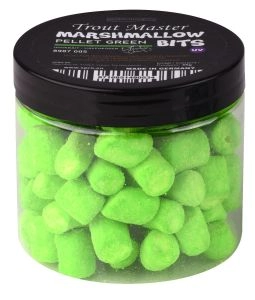 Nástraha Trout Master Marshmallows 35g Green Pellet